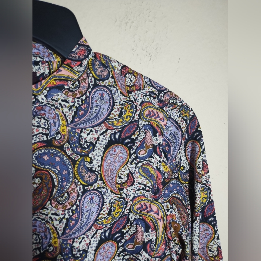 J Crew Liberty Art Fabrics Top Pop Over - Picture 5 of 16